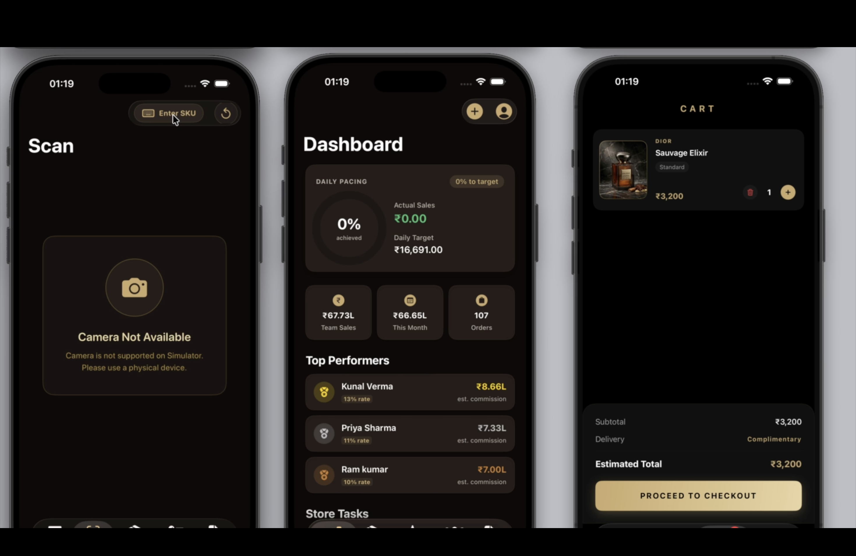 Atelier - Retail Management iOS App