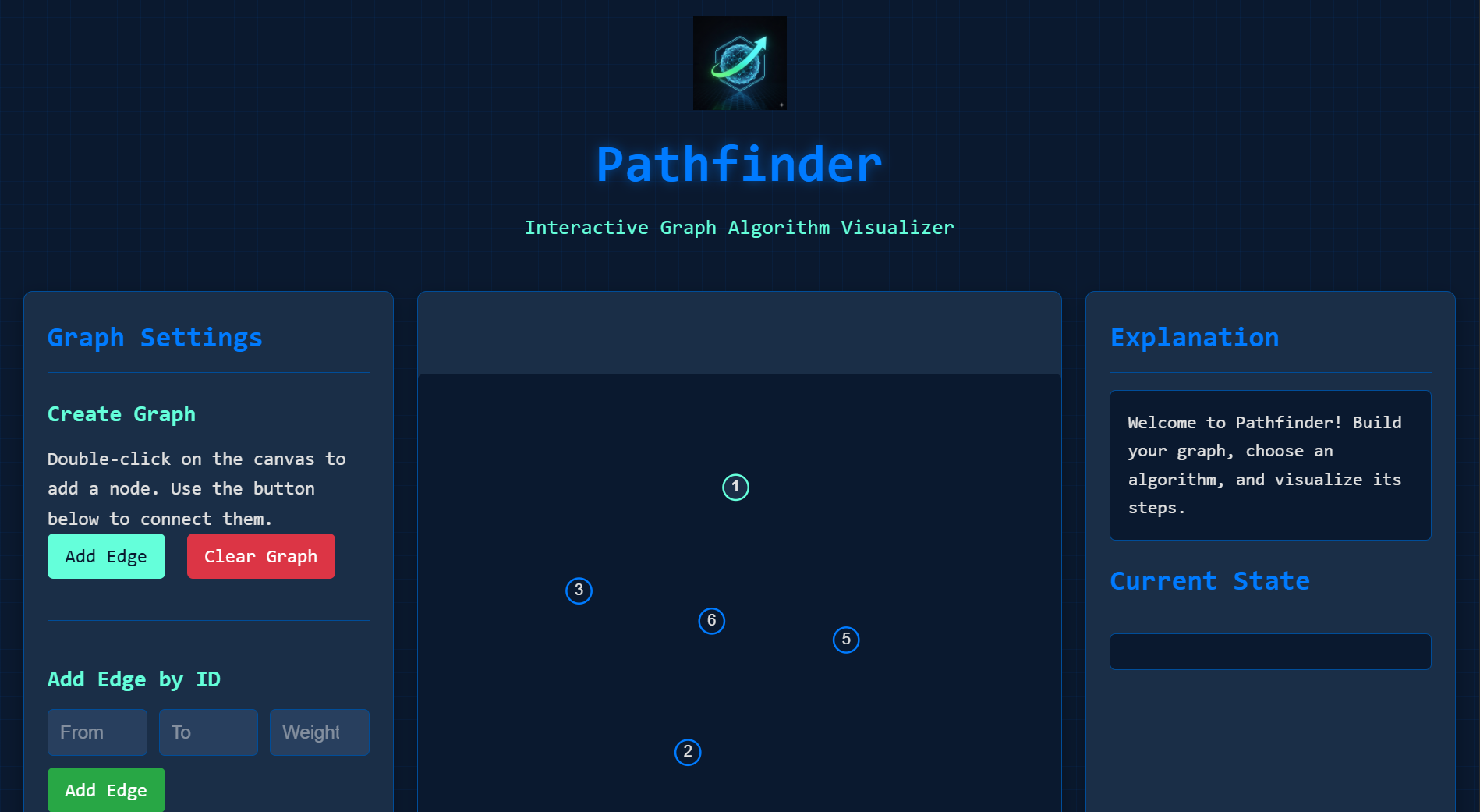 Pathfinder Algorithm Visualizer